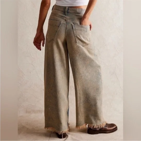 We the Free Old West Slouchy Wide Leg Jeans - Picture 3 of 4